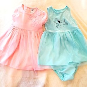 CARTER'S BABY GIRL DRESS BUNDLE